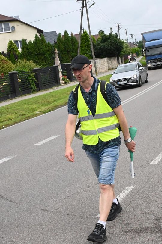 Piesza Pielgrzymka Diecezji Zamojsko-Lubaczowskiej na Jasną Górę z postojem w gminie Biłgoraj.