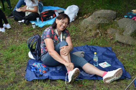 Piesza Pielgrzymka Diecezji Zamojsko-Lubaczowskiej na Jasną Górę z postojem w gminie Biłgoraj.