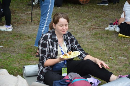 Piesza Pielgrzymka Diecezji Zamojsko-Lubaczowskiej na Jasną Górę z postojem w gminie Biłgoraj.