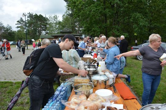Piesza Pielgrzymka Diecezji Zamojsko-Lubaczowskiej na Jasną Górę z postojem w gminie Biłgoraj.