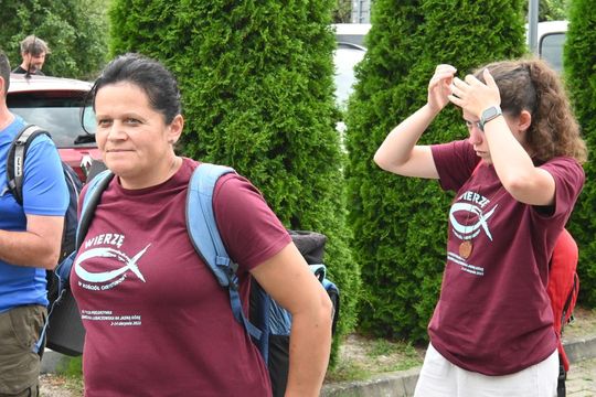 Piesza Pielgrzymka Diecezji Zamojsko-Lubaczowskiej na Jasną Górę z postojem w gminie Biłgoraj.