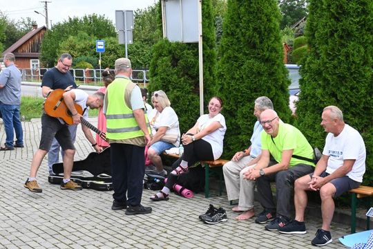 Piesza Pielgrzymka Diecezji Zamojsko-Lubaczowskiej na Jasną Górę z postojem w gminie Biłgoraj.