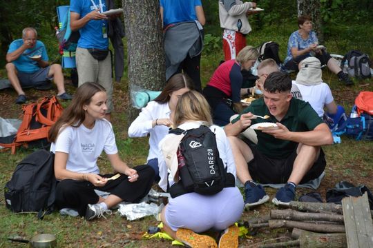 Piesza Pielgrzymka Diecezji Zamojsko-Lubaczowskiej na Jasną Górę z postojem w gminie Biłgoraj.
