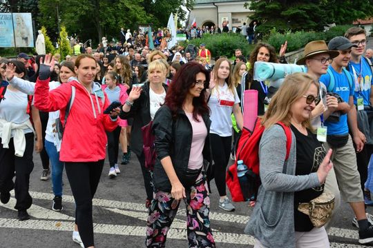 Piesza Pielgrzymka Diecezji Zamojsko-Lubaczowskiej na Jasną Górę z postojem w gminie Biłgoraj.