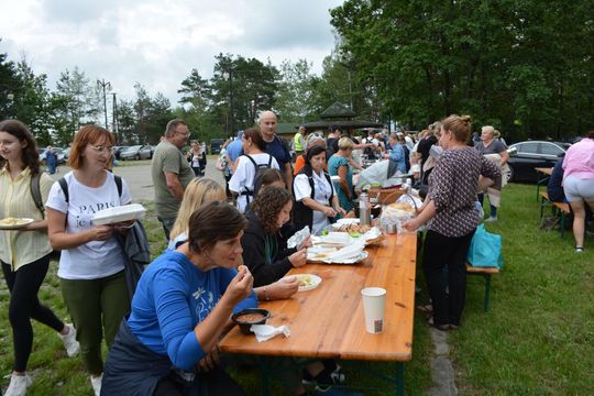 Piesza Pielgrzymka Diecezji Zamojsko-Lubaczowskiej na Jasną Górę z postojem w gminie Biłgoraj.