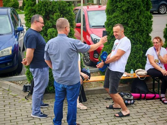 Piesza Pielgrzymka Diecezji Zamojsko-Lubaczowskiej na Jasną Górę z postojem w gminie Biłgoraj.