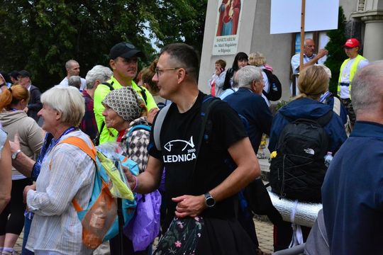 Piesza Pielgrzymka Diecezji Zamojsko-Lubaczowskiej na Jasną Górę z postojem w gminie Biłgoraj.