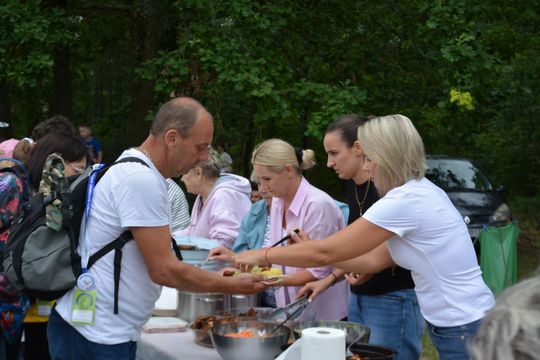 Piesza Pielgrzymka Diecezji Zamojsko-Lubaczowskiej na Jasną Górę z postojem w gminie Biłgoraj.