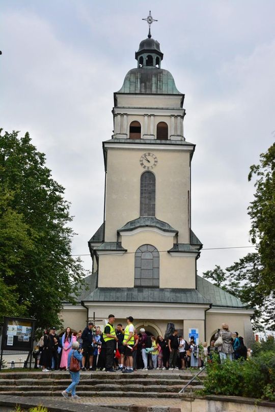 Piesza Pielgrzymka Diecezji Zamojsko-Lubaczowskiej na Jasną Górę z postojem w gminie Biłgoraj.