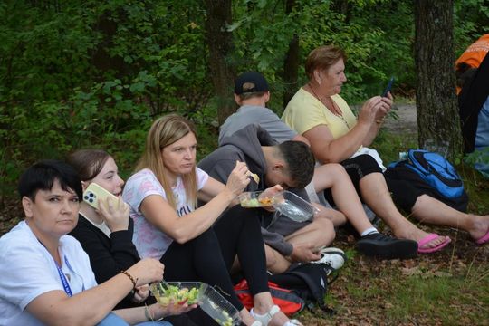 Piesza Pielgrzymka Diecezji Zamojsko-Lubaczowskiej na Jasną Górę z postojem w gminie Biłgoraj.