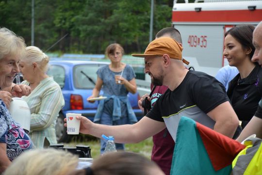 Piesza Pielgrzymka Diecezji Zamojsko-Lubaczowskiej na Jasną Górę z postojem w gminie Biłgoraj.