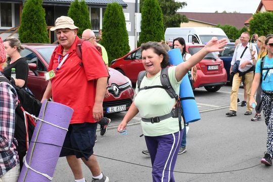 Piesza Pielgrzymka Diecezji Zamojsko-Lubaczowskiej na Jasną Górę z postojem w gminie Biłgoraj.