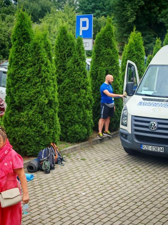 Piesza Pielgrzymka Diecezji Zamojsko-Lubaczowskiej na Jasną Górę z postojem w gminie Biłgoraj.