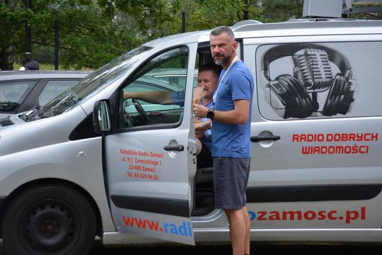 Piesza Pielgrzymka Diecezji Zamojsko-Lubaczowskiej na Jasną Górę z postojem w gminie Biłgoraj.