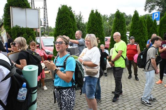 Piesza Pielgrzymka Diecezji Zamojsko-Lubaczowskiej na Jasną Górę z postojem w gminie Biłgoraj.