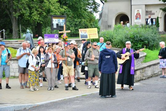 Piesza Pielgrzymka Diecezji Zamojsko-Lubaczowskiej na Jasną Górę z postojem w gminie Biłgoraj.