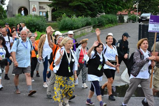 Piesza Pielgrzymka Diecezji Zamojsko-Lubaczowskiej na Jasną Górę z postojem w gminie Biłgoraj.
