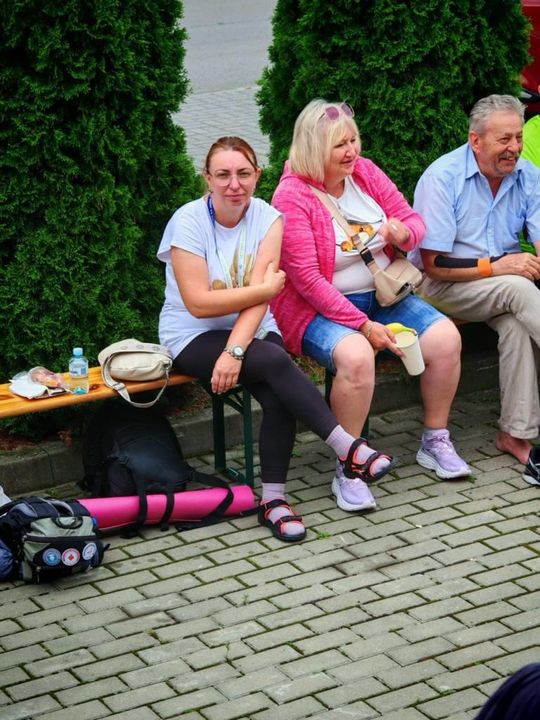 Piesza Pielgrzymka Diecezji Zamojsko-Lubaczowskiej na Jasną Górę z postojem w gminie Biłgoraj.