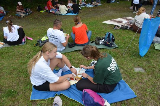 Piesza Pielgrzymka Diecezji Zamojsko-Lubaczowskiej na Jasną Górę z postojem w gminie Biłgoraj.