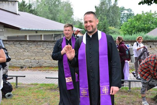 Piesza Pielgrzymka Diecezji Zamojsko-Lubaczowskiej na Jasną Górę z postojem w gminie Biłgoraj.