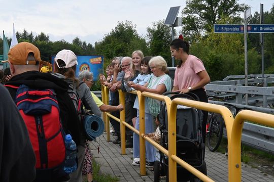 Piesza Pielgrzymka Diecezji Zamojsko-Lubaczowskiej na Jasną Górę z postojem w gminie Biłgoraj.