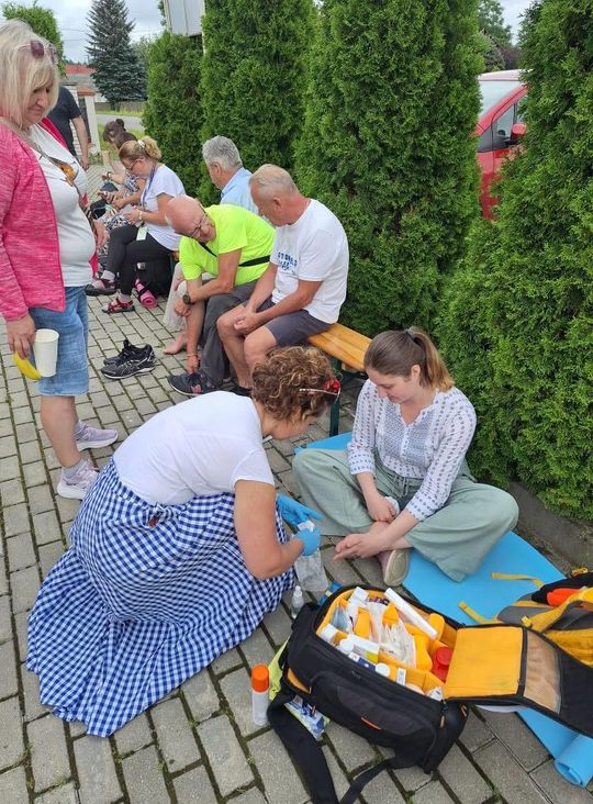Piesza Pielgrzymka Diecezji Zamojsko-Lubaczowskiej na Jasną Górę z postojem w gminie Biłgoraj.