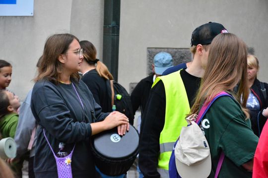 Piesza Pielgrzymka Diecezji Zamojsko-Lubaczowskiej na Jasną Górę z postojem w gminie Biłgoraj.