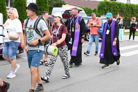 Piesza Pielgrzymka Diecezji Zamojsko-Lubaczowskiej na Jasną Górę z postojem w gminie Biłgoraj.