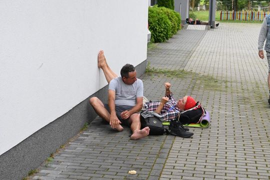 Piesza Pielgrzymka Diecezji Zamojsko-Lubaczowskiej na Jasną Górę z postojem w gminie Biłgoraj.