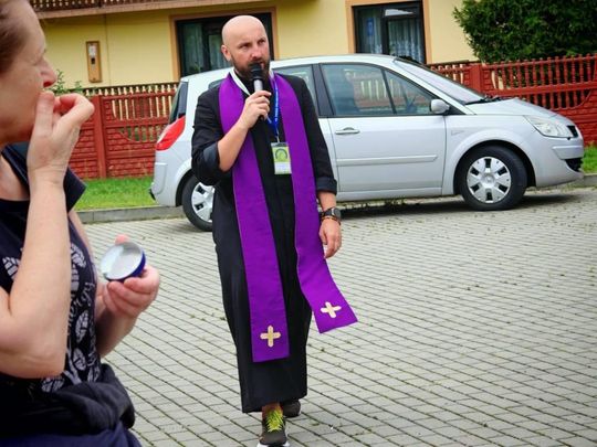 Piesza Pielgrzymka Diecezji Zamojsko-Lubaczowskiej na Jasną Górę z postojem w gminie Biłgoraj.