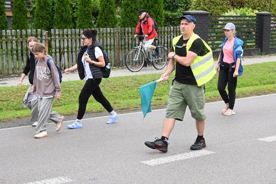 Piesza Pielgrzymka Diecezji Zamojsko-Lubaczowskiej na Jasną Górę z postojem w gminie Biłgoraj.