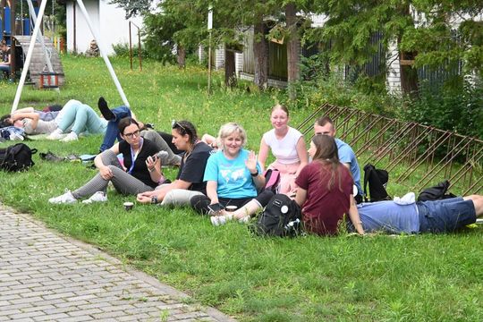 Piesza Pielgrzymka Diecezji Zamojsko-Lubaczowskiej na Jasną Górę z postojem w gminie Biłgoraj.