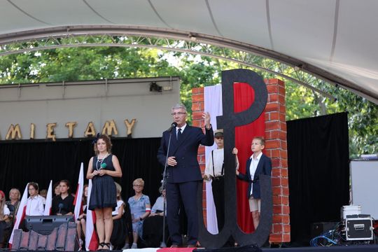 Tomaszów Lubelski uczcił bohaterów Powstania Warszawskiego [FOTORELACJA]