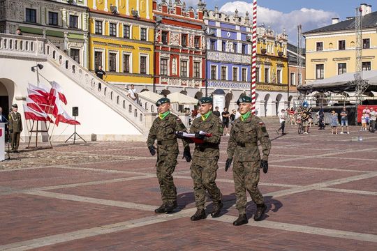 Zamość w rocznicę Powstania Warszawskiego. Zobacz fotorelację z obchodów