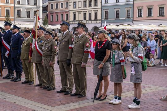 Zamość w rocznicę Powstania Warszawskiego. Zobacz fotorelację z obchodów