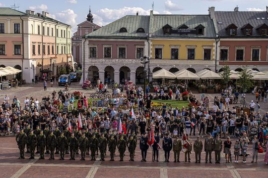 Zamość w rocznicę Powstania Warszawskiego. Zobacz fotorelację z obchodów