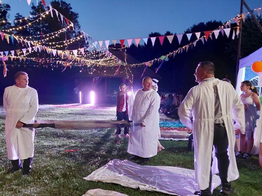 Zenek i Mariolka zostali małżeństwem. Wesele w stylu PRL w Michalowie [ZDJĘCIA cz. 2]