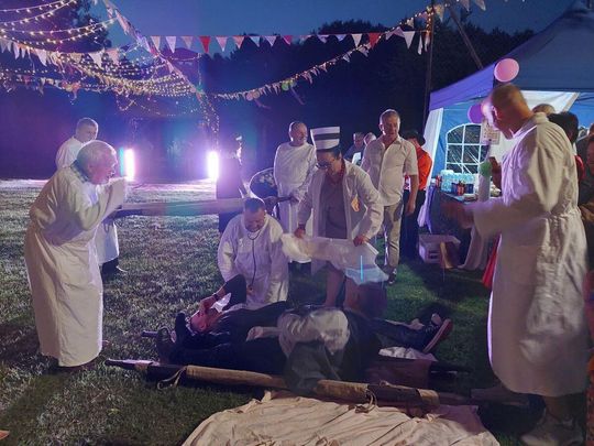 Zenek i Mariolka zostali małżeństwem. Wesele w stylu PRL w Michalowie [ZDJĘCIA cz. 2]