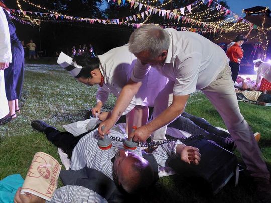 Zenek i Mariolka zostali małżeństwem. Wesele w stylu PRL w Michalowie [ZDJĘCIA cz. 2]