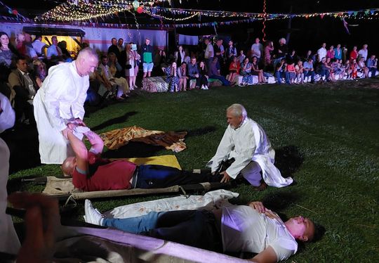 Zenek i Mariolka zostali małżeństwem. Wesele w stylu PRL w Michalowie [ZDJĘCIA cz. 2]