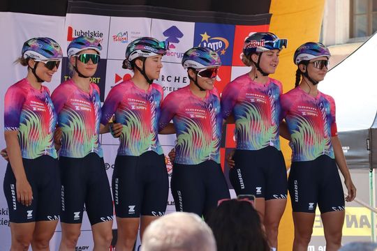 Zamość: Start honorowy Tour de Pologne Woman - galeria zdjęć
