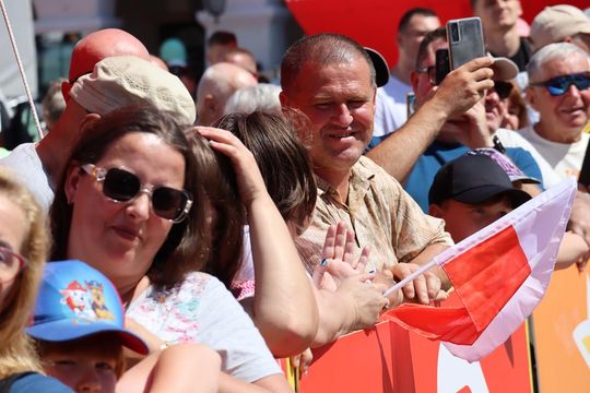 Zamość: Start honorowy Tour de Pologne Woman - galeria zdjęć