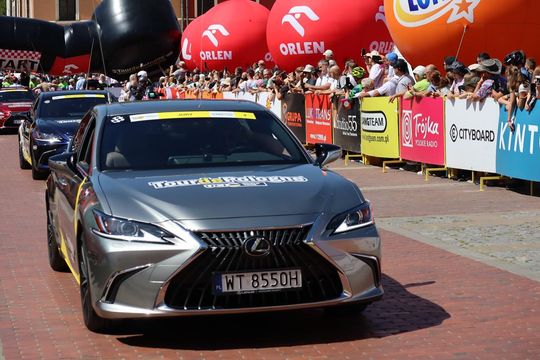 Zamość: Start honorowy Tour de Pologne Woman - galeria zdjęć