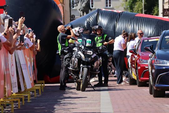 Zamość: Start honorowy Tour de Pologne Woman - galeria zdjęć