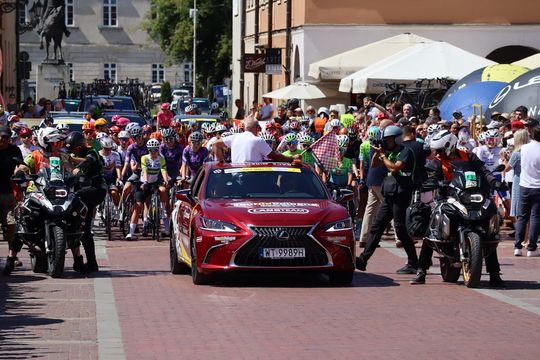 Zamość: Start honorowy Tour de Pologne Woman - galeria zdjęć