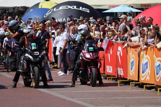 Zamość: Start honorowy Tour de Pologne Woman - galeria zdjęć