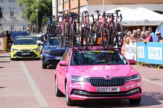Zamość: Start honorowy Tour de Pologne Woman - galeria zdjęć
