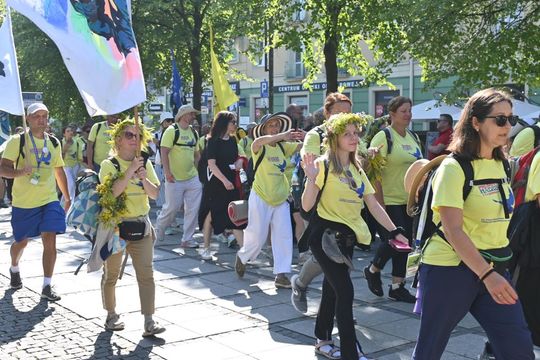 43. Piesza Pielgrzymka Zamojsko-Lubaczowska dotarła na Jasną Górę [ZDJĘCIA]