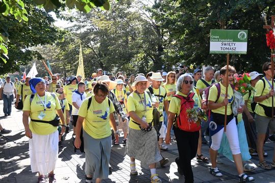 43. Piesza Pielgrzymka Zamojsko-Lubaczowska dotarła na Jasną Górę [ZDJĘCIA]