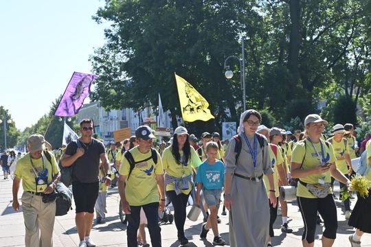 43. Piesza Pielgrzymka Zamojsko-Lubaczowska dotarła na Jasną Górę [ZDJĘCIA]